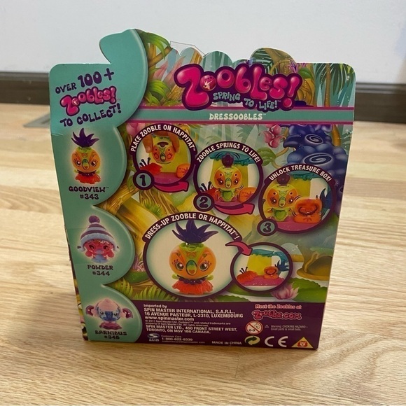Zoobles Dressoobles Action Figure NEW Dress Up Kids Toy - Picture 4 of 4